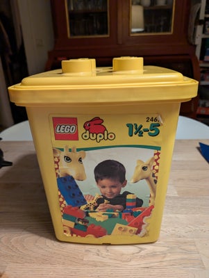 Lego Duplo, 2467 Kasse med klodser, Blandede klodser inkl to giraffer. Komplet som på billedet. Dog 