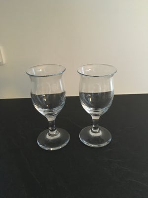 Glas, 2 Holmegaard Idéelle - Ølglas på stilk 36 cl., Holmegaard Idéelle 1. sortering, 2 Holmegaard I