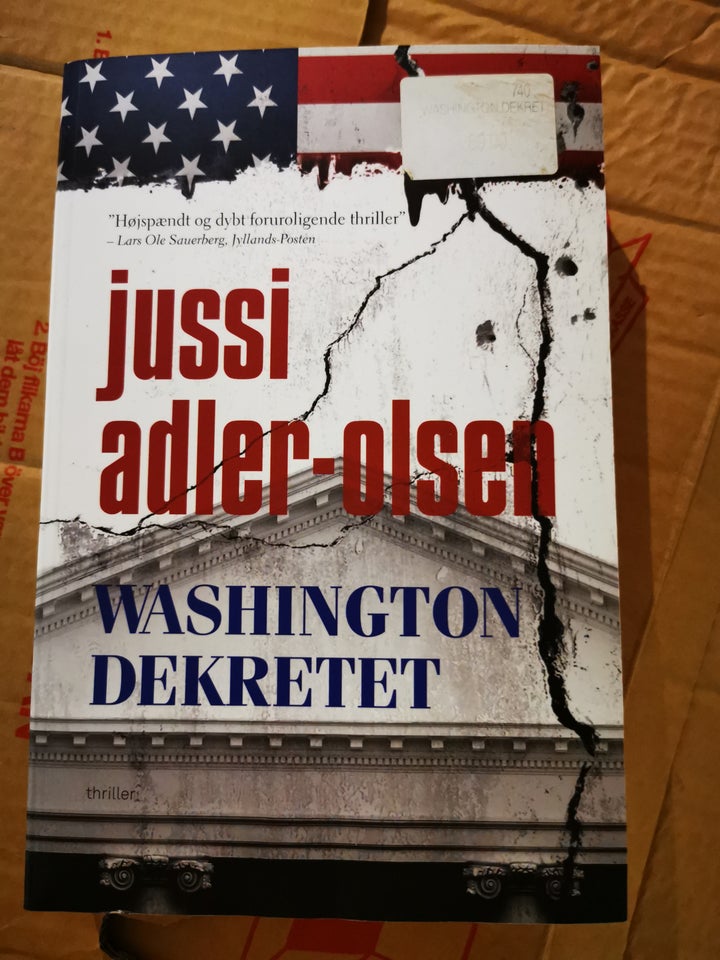 Washington dekretet, Jussi adler-Olsen, genre: roman