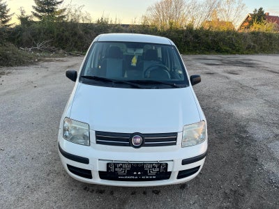 Fiat Panda, Benzin, 2008, km 205000, hvid, nysynet, ABS, airbag, alarm, 5-dørs, centrallås, startspæ