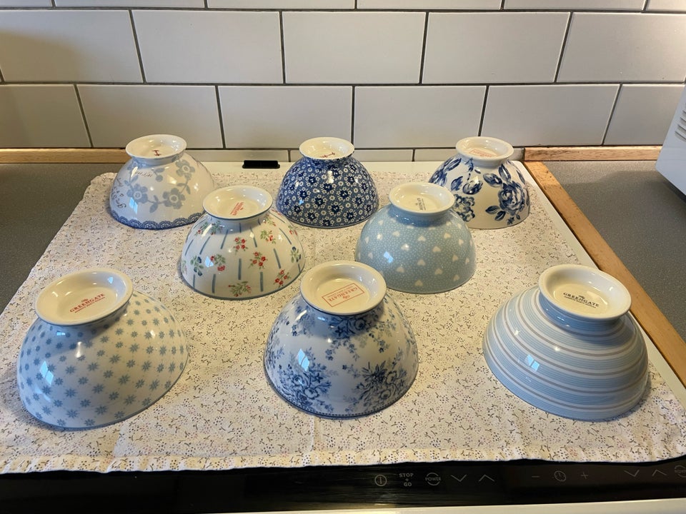 Porcelæn, Suppeskål, Greengate