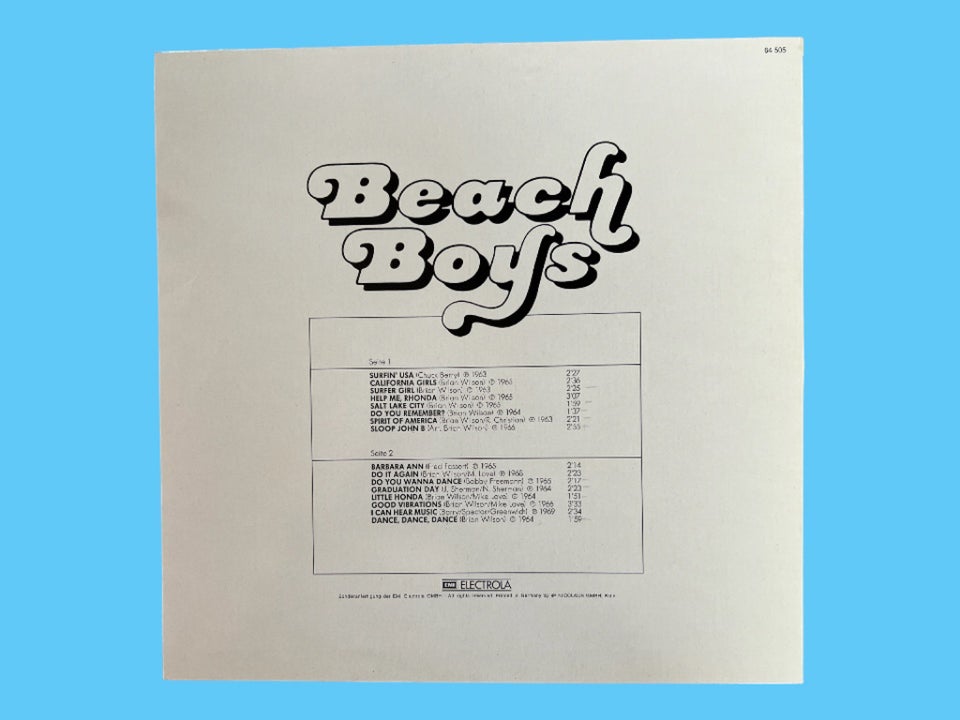 LP, Beach Boys, Club hits