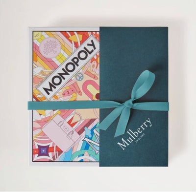 Monopoly , brætspil, Mulberry Monopoly brætspil - limited edition. 