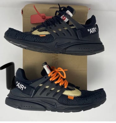 Sneakers, NIKE, str. 42,  SORT,  Ubrugt, Sælger disse PRESTO X OFF WHITE helt nye med alt som medføl