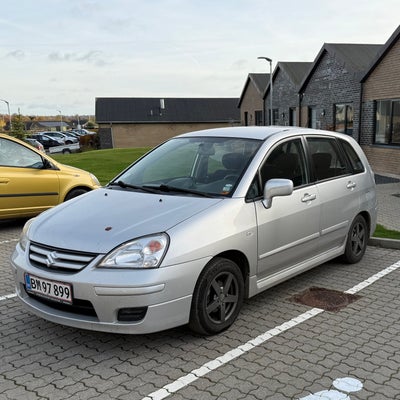 Suzuki Liana, 1,6 aut., Benzin, aut. 2006, km 223200, sølvmetal, træk, aircondition, ABS, airbag, 5-