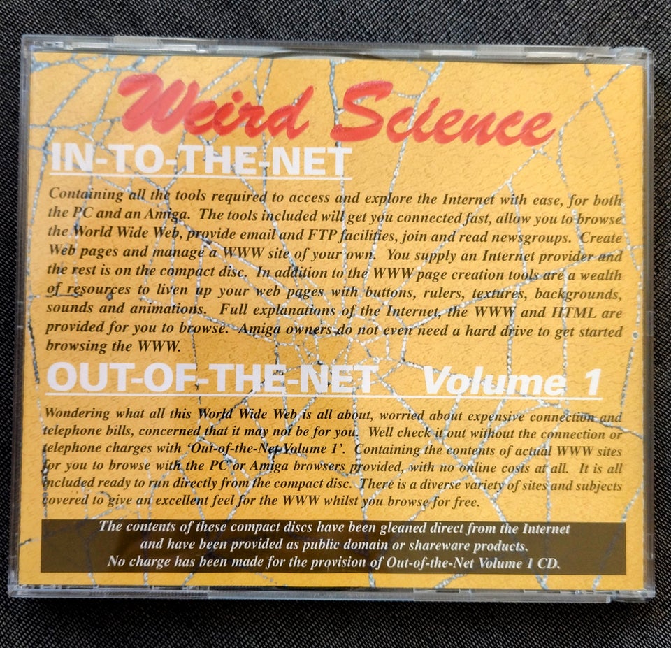 Amiga Weird Science In-to-the-net, internet offline fra