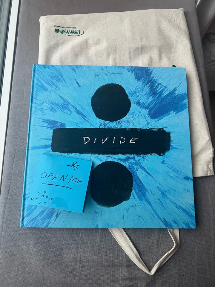 LP, Ed Sheeran, Sjælden Divide Bog - Blå Vinyl