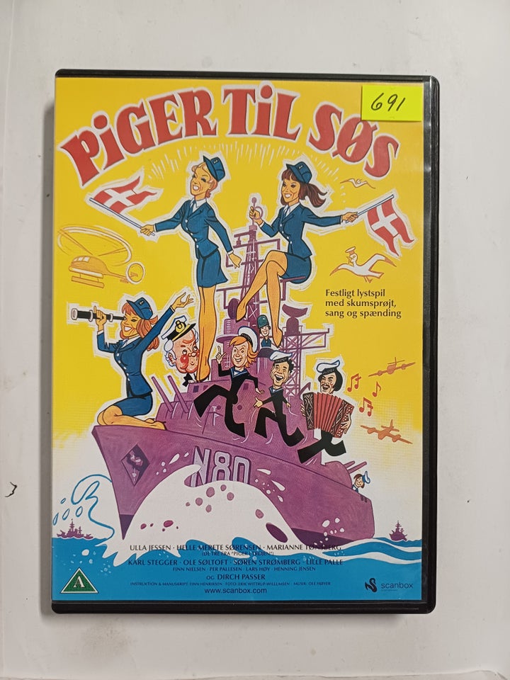 Piger til søs, DVD, familiefilm