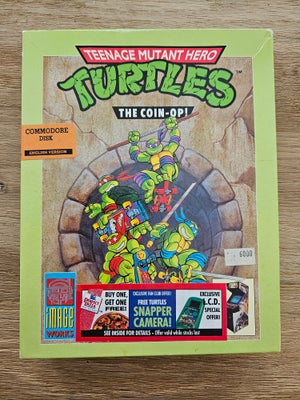 Teenage Mutant Hero Turtles: The Coin-Op!, Commodore 64, C128 og C128D, 


Konami, 1991:


"Teenage 