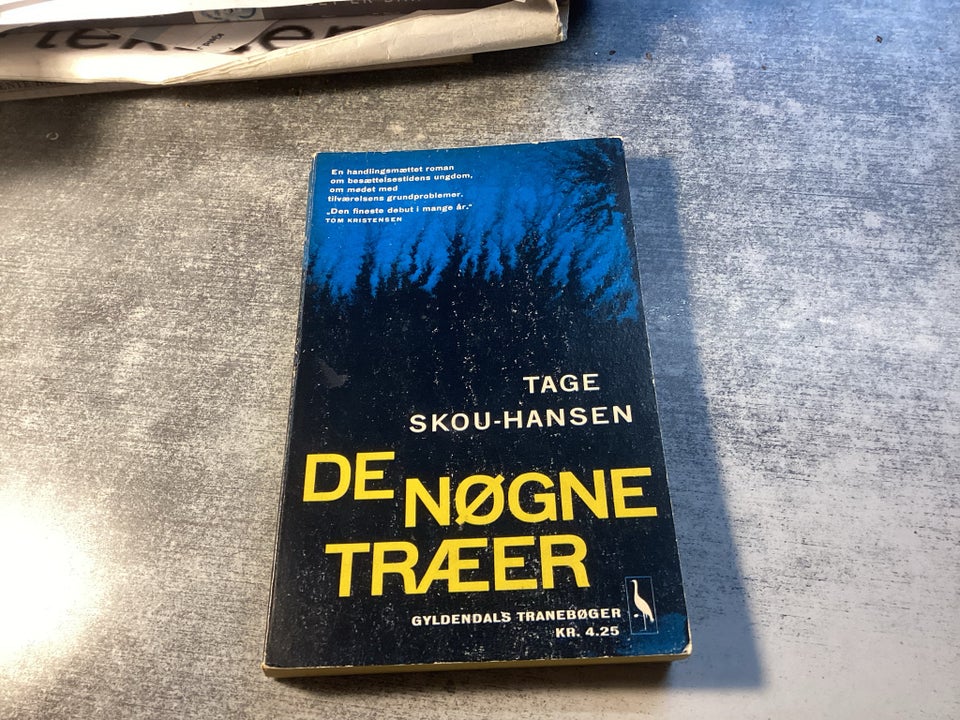 De nøgne træer , Tage Skou Hansen 139, genre: roman