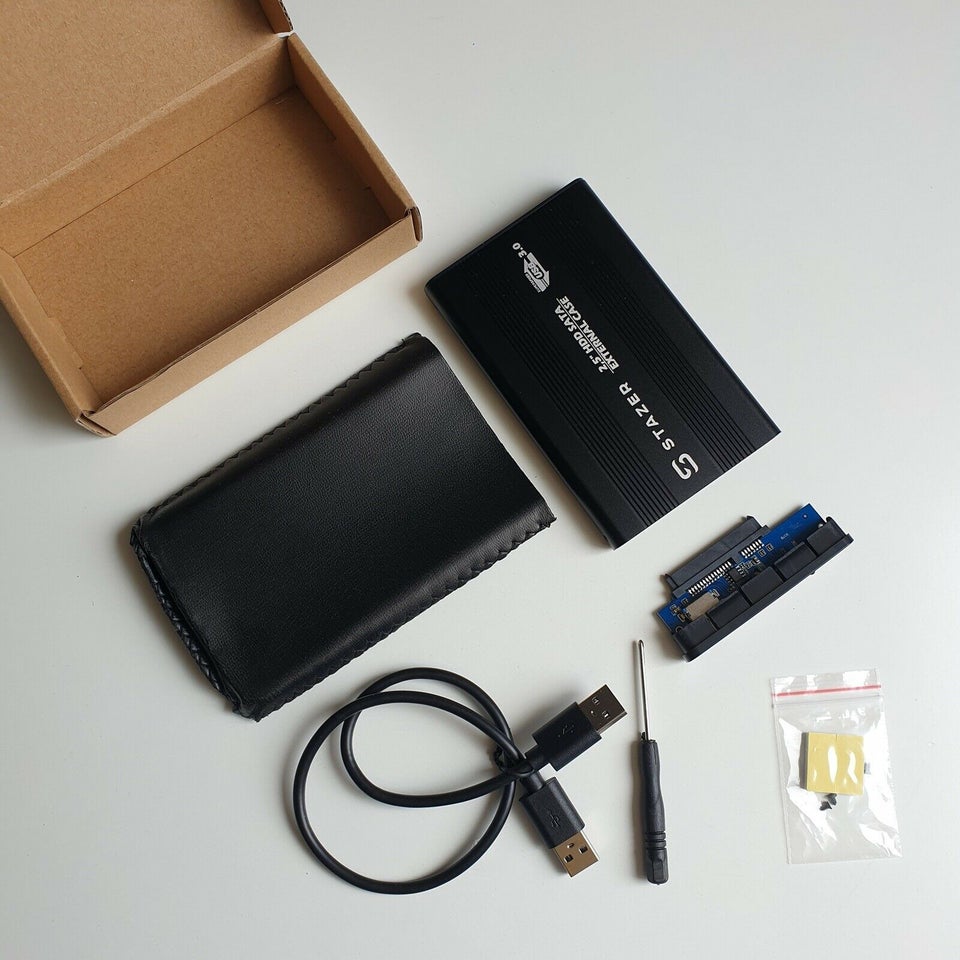 Adapter, 2.5" SATA USB Eksternt til HDD / SSD, Perfekt – dba.dk – Køb og Salg Nyt Brugt