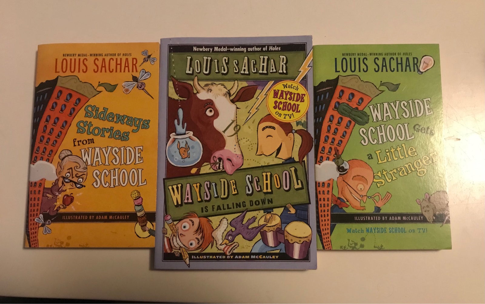 NEW*2*Louis Sachar Sideways Stories from Wayside School Gets Little Stranger**