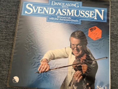 LP, Svend Asmussen, Dance Along with Svend Asmussen, Jazz, Jazz. EMI 058-39304
Cover og vinyl i stær