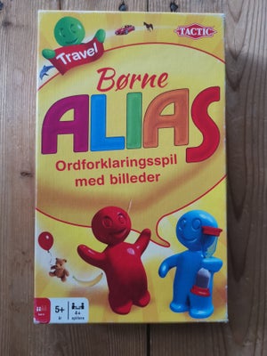 Børne Alias Brætspil, brætspil, Sælger her et Børne Alias Brætspil

Forsendelse:
Bring 500g/37Kr.
DA
