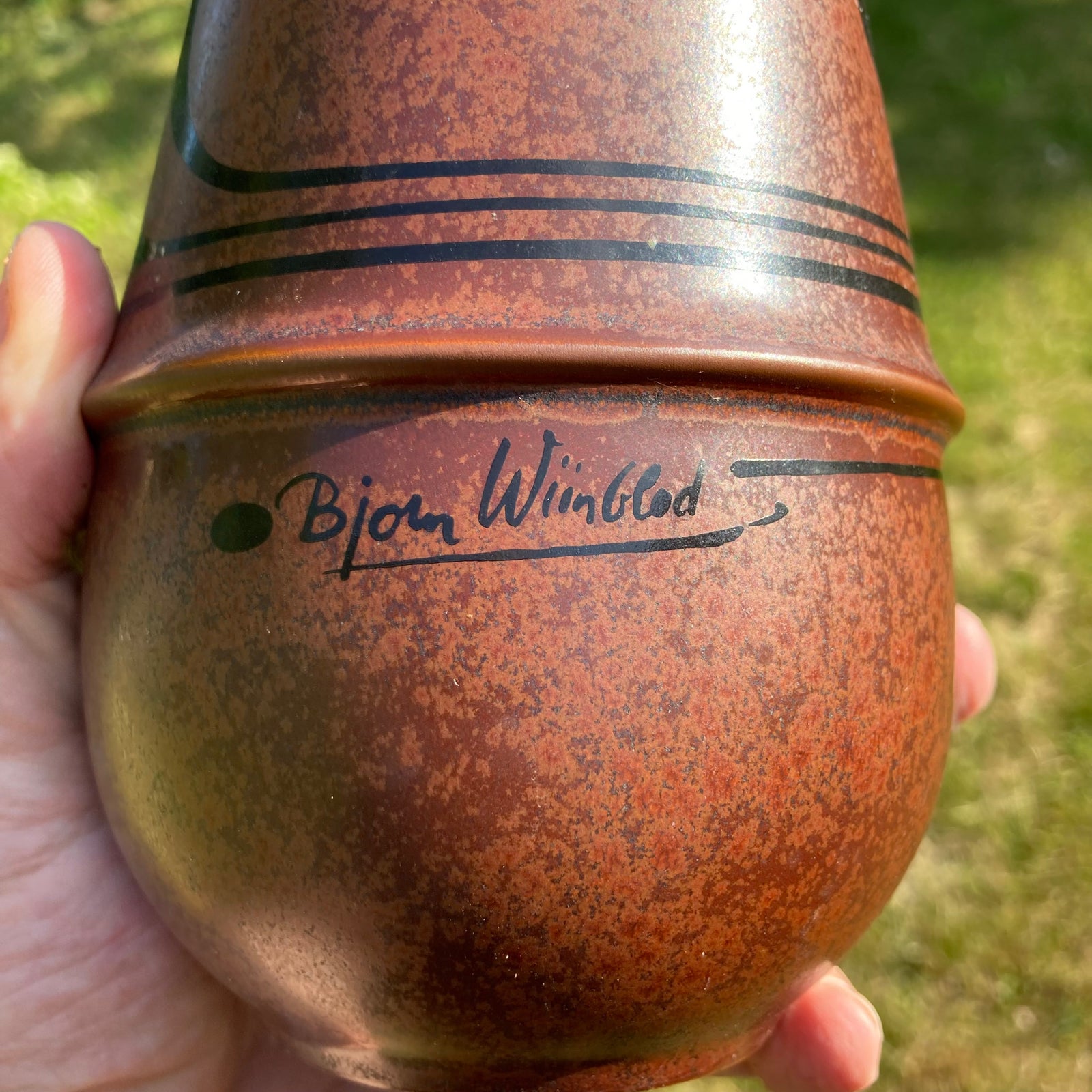Vase, Bjørn Wiinblad