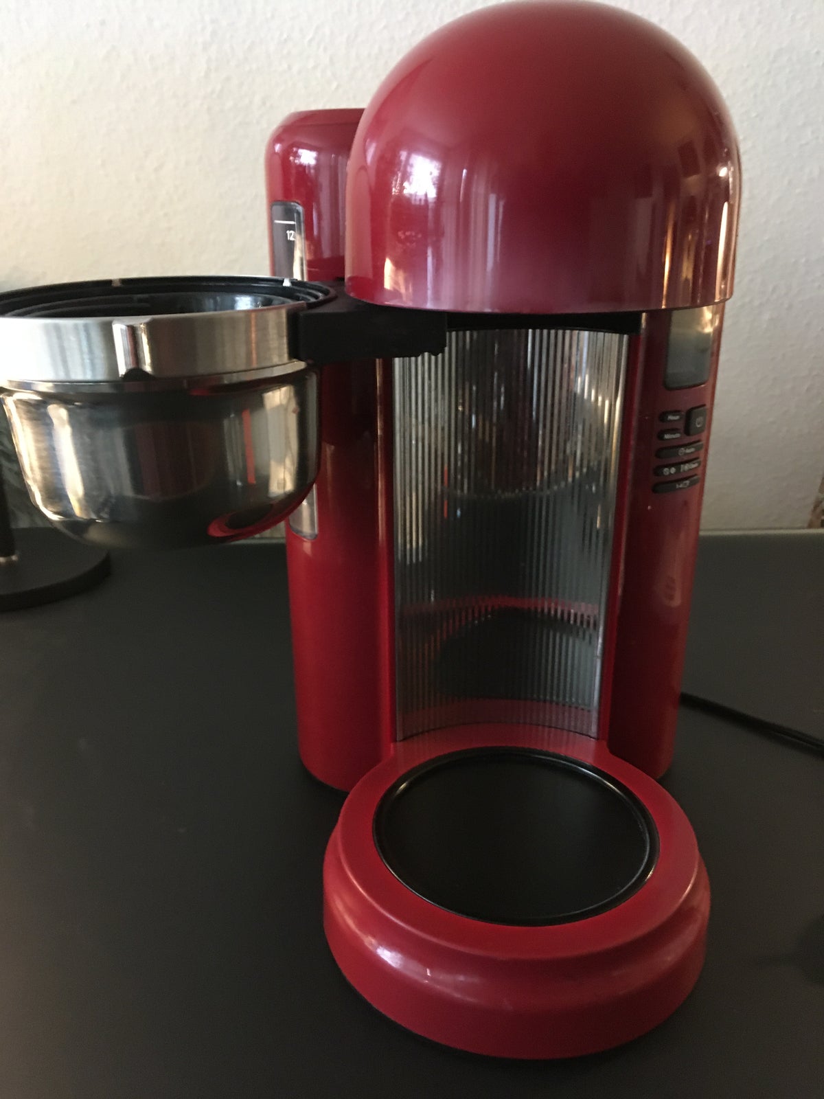 Rød kaffemaskine 5KCM1204. , KitchenAid