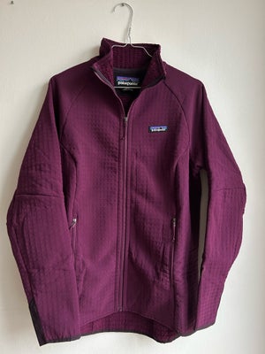 Fleecejakke, str. 38, Patagonia,  Night plum,  Ubrugt, Patagonia Womens R2 Techface Jacket.

Aldrig 