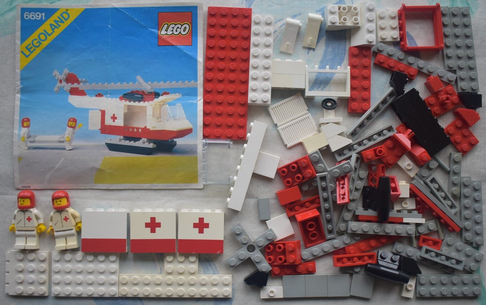 Lego City, 6691 Red Cross Helicopter