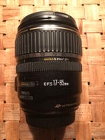 EFS 17-85mm ultra Sonic IS, Canon, 17-85mm IS USM