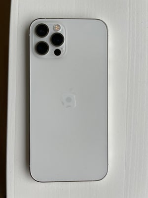 iPhone 12 Pro, 256 GB, hvid, Perfekt, telefonen var blevet ombyttet til en helt ny via forsikring se