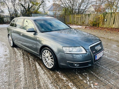 Audi A6, 2,0 TDi 140 Avant Multitr., Diesel, aut. 2008, km 205000, træk, nysynet, klimaanlæg, aircon