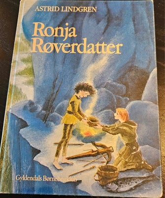 Ronja Røverdatter, Astrid Lindgren, Børnebog er lidt slidt i hjørnet nederst ellers fejler den intet
