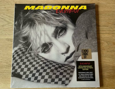 Maxi-single 12", Madonna, “Everybody”, Pop, En spritny og stadig sealed udgave af Madonnas “Everybod