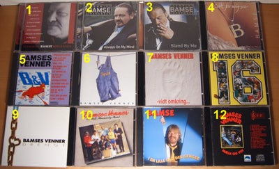 Bamses Venner / Flemming "Bamse" Jørgensen: 12 Titler, pop, 


CD-Albums med Bamses Venner / Flemmin