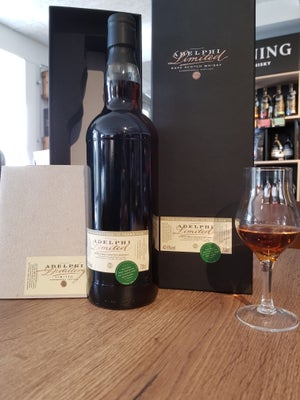 Spiritus, Whisky, En 42 års Glenrothes der er destilleret i 1969, tappet af Adelphi i 2012, single c