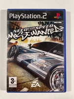Need for speed, most wanted, PS2