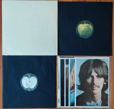 LP, The Beatles, The White Album, Rock, Pop rock, rock & roll. 2 x lp. Albummet er udgivet i Sverige