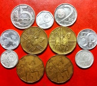 Vesteuropa, mønter, 87.00CZK+++