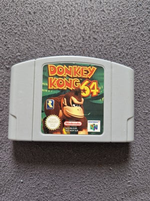 Donkey kong 64, N64, anden genre, Kan hentes I sønderborg eller sendes på købers regning