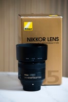 lens, Nikon, nikkor 85mm