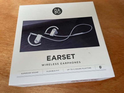 in-ear hovedtelefoner, B&O, EARSET, God, Ørebøjle hovedtelefoner, B&O / Bang & Olufsen Earset. Bluet