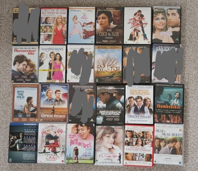 87 stk. Film, DVD, romantik, Mindste salg 35kr fra denne annonce
5kr/stk.

A Cinderella story
A ghos