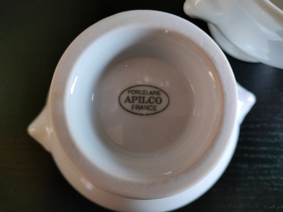 Porcelæn, Suppe skåle, Apilco