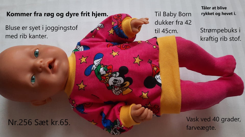 Babyborn, Sæt til Babyborn dukker