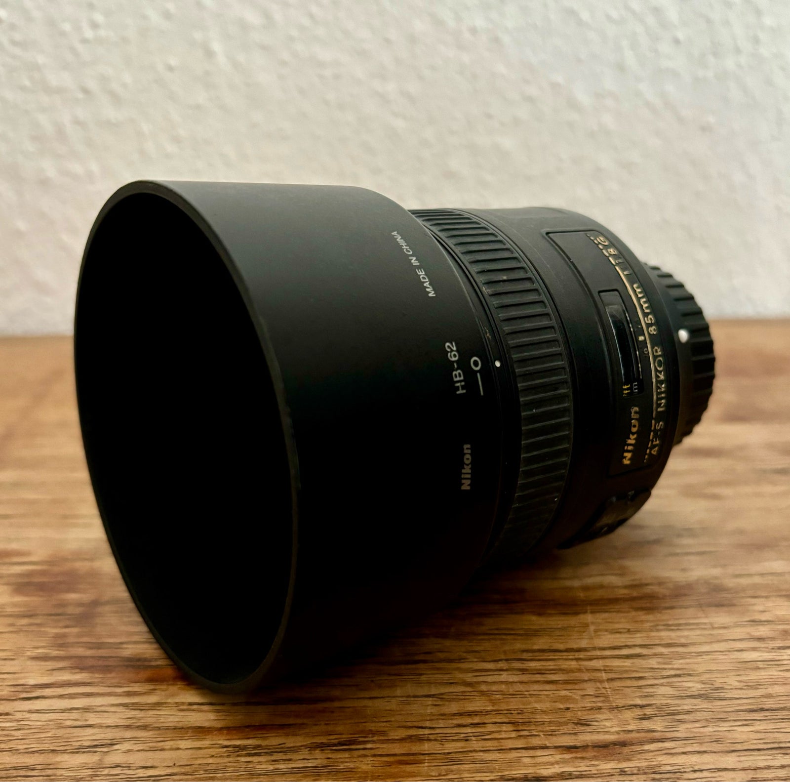 Tele-/portrætobjektiv, Nikon, Nikkor 85mm f1.8 G