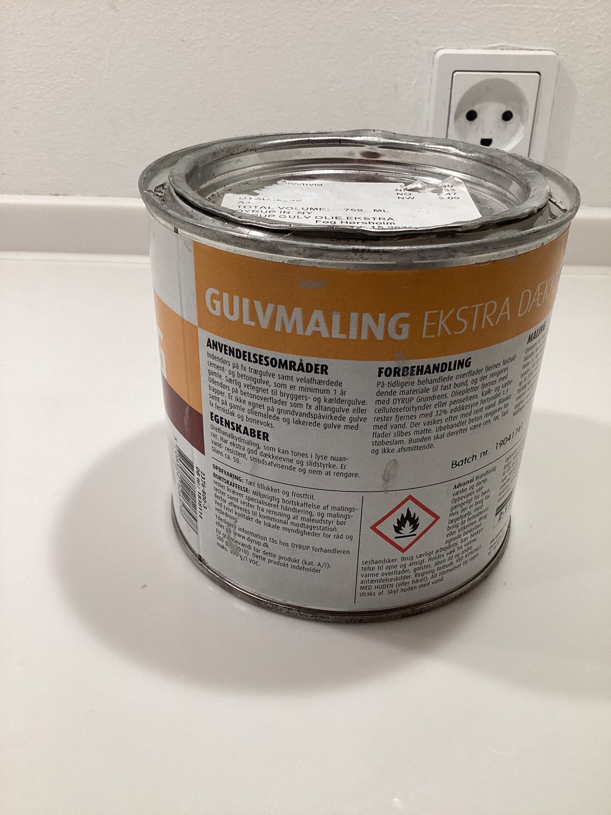 Gulvmaling, Dyrup, 0,40 liter
