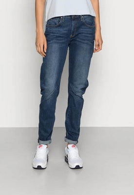 Jeans, G-Star Raw, ARC 3D LOW BOYFRIEND, str. 38,  denim, blå, mørkeblå,  92% bomuld, 7% polyester, 