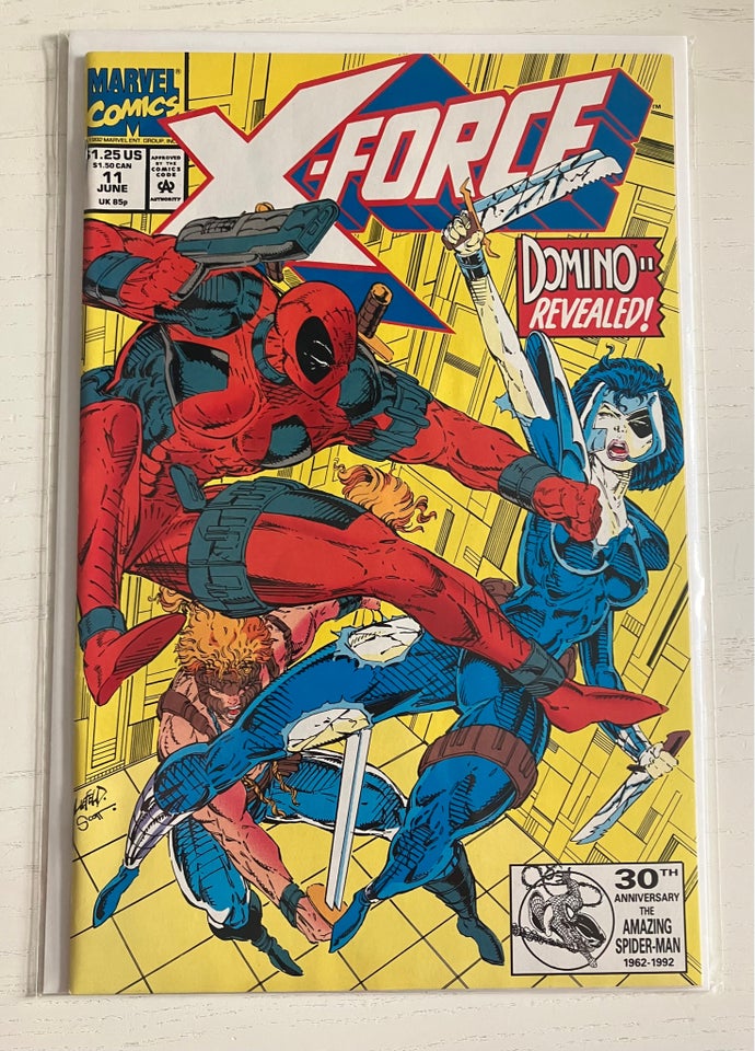 X-force 1-15 US Marvel comics, Tegneserie