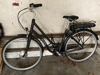 Damecykel,  Raleigh, Darlington 7g Lav, 50 cm stel, 7 gear, stelnr. WN71335S, Raleigh el-cykel købt 