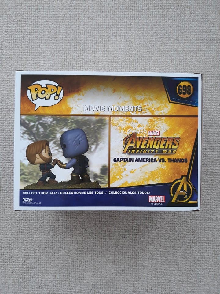 Funko POP Captain America vs Thanos