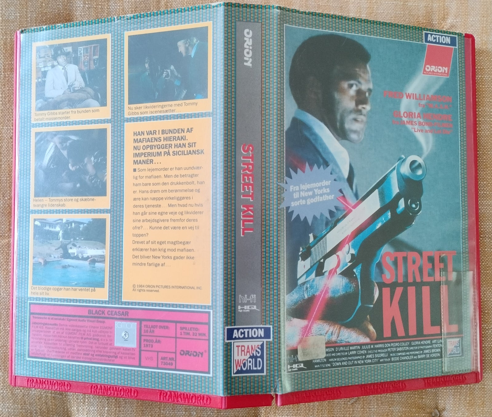 Action, Street kill, instruktør Larry cohen