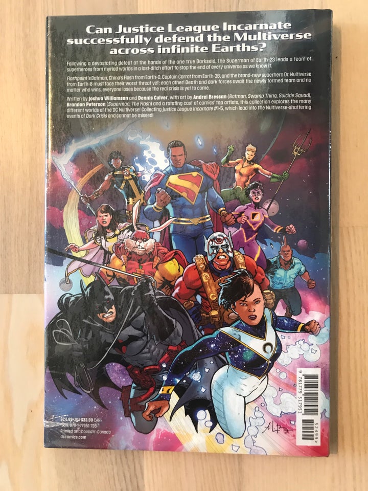 Justice League DC, Tegneserie