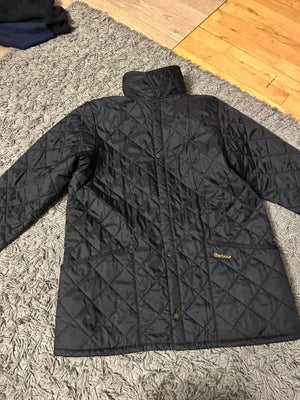 Jakke, str. XXL, Barbour,  Sort,  God men brugt, Ny pris 1500kr
Brugt men god stand 
Str xxl