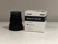 portræt, Sigma, AF 56mm f/1.4 DN DC C for Sony E