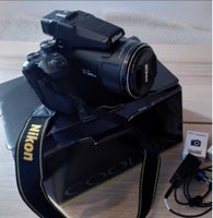 Nikon Coolpix P950, 16 millioner megapixels, 83,3 x optisk