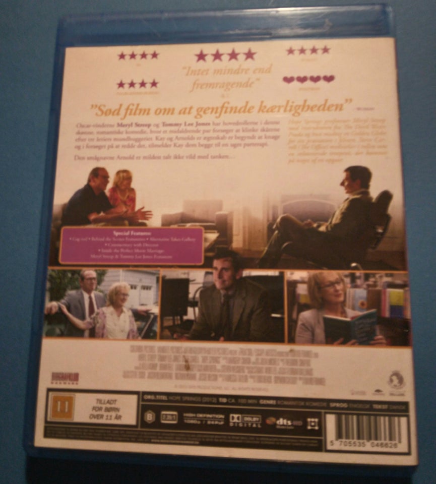 Hope springs, instruktør The devil wears prada, Blu-ray